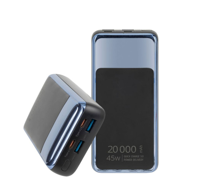 RivaCase Універсальна мобільна батарея Rivacase Rivapower 20000mAh Black (VA1075)