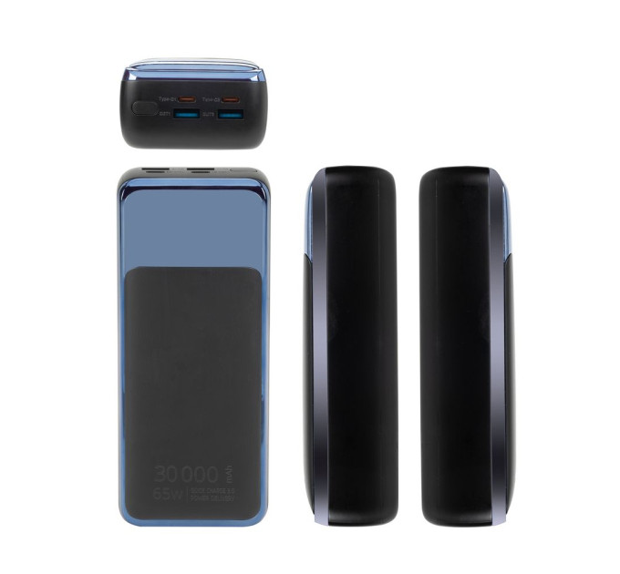 RivaCase Універсальна мобільна батарея Rivacase Rivapower 30000mAh Black (VA1080)
