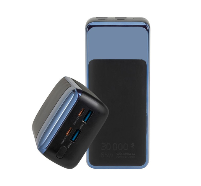 RivaCase Універсальна мобільна батарея Rivacase Rivapower 30000mAh Black (VA1080)