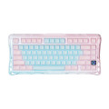 GravaStar Клавіатура механічна GravaStar Mercury K1 Lite 80keys, GravaStar x BSUN Grey, BT/WL/USB, Aurora Mist