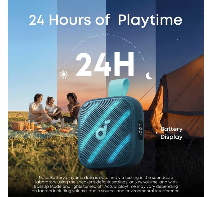 Anker Акустична система Anker SoundCore Boom Go 3i Blue (D5103030)