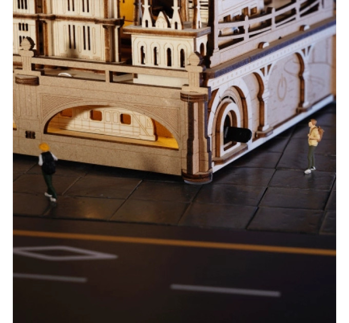 Robotime Конструктор Robotime Rokr дерев'яний 3D Marble Travel Лондон (EGB01)