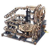 Конструктор Robotime Rokr дерев'яний 3D Мармурове нічне місто (LGA01)