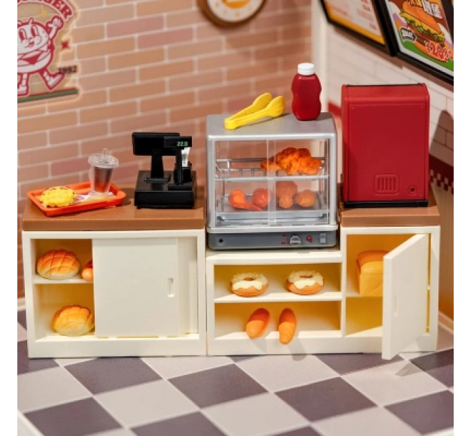 Robotime Конструктор Robotime Rolife 3D Бургери Yum Yum (DW010)