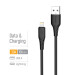 ColorWay Кабель ColorWay USB - Lightning (M/M), textured PVC, 3А, 1 м, Black (CW-CBUL094-BK)