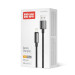ColorWay Кабель ColorWay USB - Lightning (M/M), zinc alloy braided, 3А, 1 м, Black (CW-CBUL098-BK)
