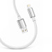 ColorWay Кабель ColorWay USB - Lightning (M/M), zinc alloy braided, 3А, 2 м, White (CW-CBUL099-WT)