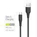ColorWay Кабель ColorWay USB - micro USB (M/M), textured PVC, 3А, 1 м, Black (CW-CBUM094-BK)