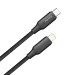 ColorWay Кабель ColorWay USB Type-C - Lightning (M/M), TPE embossed, 3А, 1 м, Black (CW-CBPDCL101-BK)