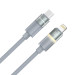 ColorWay Кабель ColorWay USB Type-C - Lightning (M/M), warm light, 3А, 1 м, Grey (CW-CBPDCL092-GR)