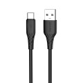 ColorWay Кабель ColorWay USB - USB Type-C (M/M), textured PVC, 3А, 1 м, Black (CW-CBUC094-BK)