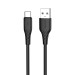 ColorWay Кабель ColorWay USB - USB Type-C (M/M), textured PVC, 3А, 1 м, Black (CW-CBUC094-BK)