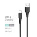 ColorWay Кабель ColorWay USB - USB Type-C (M/M), textured PVC, 3А, 1 м, Black (CW-CBUC094-BK)