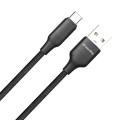 ColorWay Кабель ColorWay USB - USB Type-C (M/M), TPE embossed, 3А, 2 м, Black (CW-CBUC102-BK)