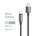ColorWay Кабель ColorWay USB - USB Type-C (M/M), zinc alloy braided, 3А, 1 м, Black (CW-CBUC098-BK)