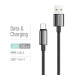 ColorWay Кабель ColorWay USB - USB Type-C (M/M), zinc alloy braided, 3А, 2 м, Black (CW-CBUC099-BK)