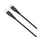 ColorWay Кабель ColorWay USB Type-C - USB Type-C (M/M), textured PVC, 3А, 2 м, Black (CW-CBPDCC095-BK)