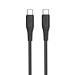 ColorWay Кабель ColorWay USB Type-C - USB Type-C (M/M), textured PVC, 3А, 2 м, Black (CW-CBPDCC095-BK)