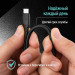 ColorWay Кабель ColorWay USB Type-C - USB Type-C (M/M), textured PVC, 3А, 2 м, Black (CW-CBPDCC095-BK)