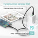 ColorWay Кабель ColorWay USB Type-C - USB Type-C (M/M), textured PVC, 3А, 2 м, Black (CW-CBPDCC095-BK)