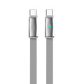 ColorWay Кабель ColorWay USB Type-C - USB Type-C (M/M), ultra-thin, 5А, 1 м, Grey (CW-CBPDCC100-GR)
