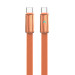 ColorWay Кабель ColorWay USB Type-C - USB Type-C (M/M), ultra-thin, 5А, 1 м, Orange (CW-CBPDCC100-OR)