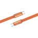 ColorWay Кабель ColorWay USB Type-C - USB Type-C (M/M), ultra-thin, 5А, 1 м, Orange (CW-CBPDCC100-OR)