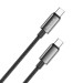 ColorWay Кабель ColorWay USB Type-C - USB Type-C (M/M), zinc alloy braided, 5А, 1 м, Black (CW-CBPDCC098-BK)