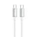 ColorWay Кабель ColorWay USB Type-C - USB Type-C (M/M), zinc alloy braided, 5А, 1 м, White (CW-CBPDCC098-WT)