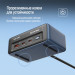 ColorWay Фільтр живлення ColorWay CW-CHE25PDB 45W 2 розетки, 1xUSB-A 2xUSB-C, 2 м, синій