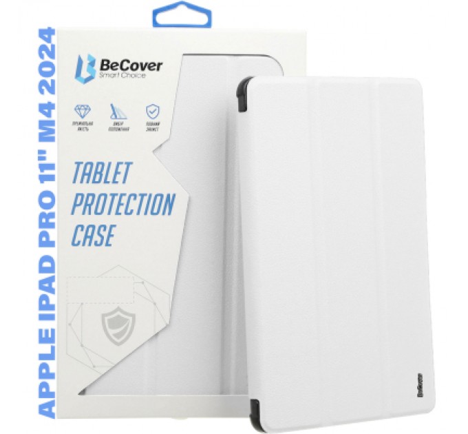 BeCover Чохол до планшета BeCover Smart Case Apple iPad Pro 11" M4 2024 White (711629)