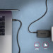 AXAGON Кабель AXAGON BUCM3-CM10AB USB-C-USB-C 3.2 Gen 1, 1m, PD 60W, 3A, чорний
