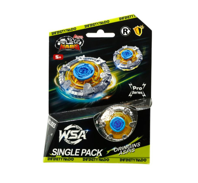 Infinity Nado Дзиґа Infinity Nado VII Pro Series Single Pack Origins Щит (Aspis)