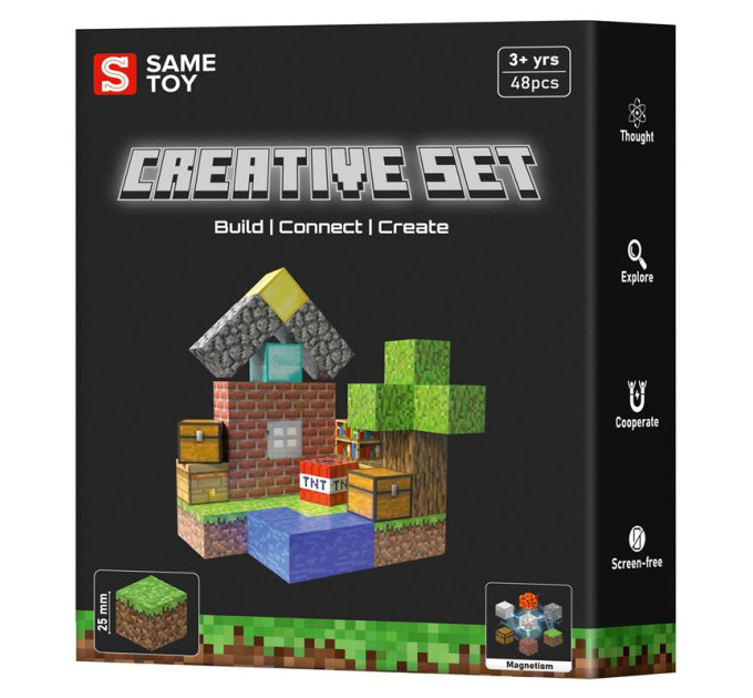 Same Toy Магнітний конструктор Same Toy Creative Set Patio 48ел