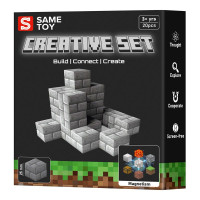 Магнітний конструктор Same Toy Creative Set Stone 20е Магнітний конструктор Same Toy Creative Set Stone 20е