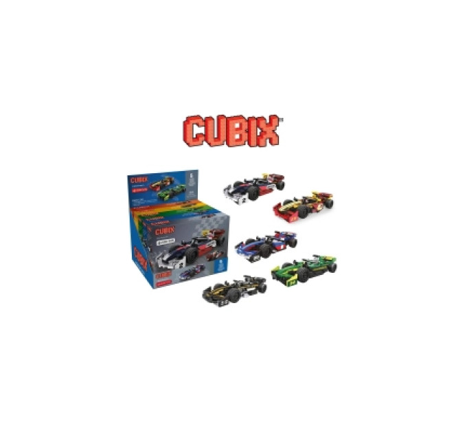 Cubix Конструктор Cubix AUTO FORMULA зелений (43124-green)