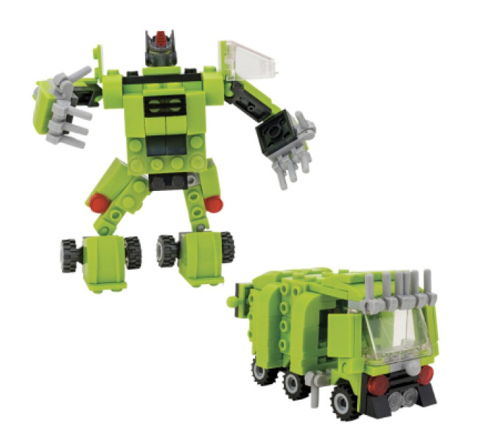 Cubix Конструктор Cubix Traxfigure 2-в-1, зелений (39727-green)