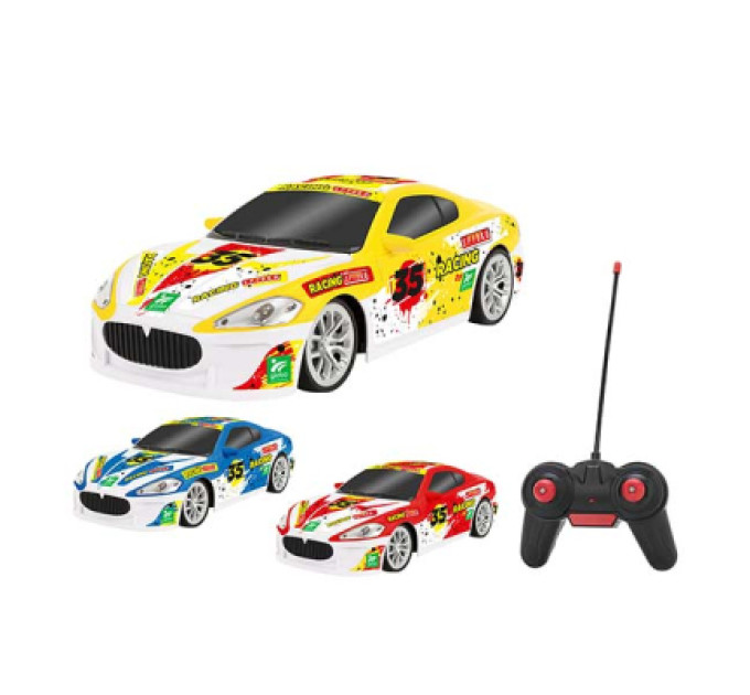 SPIDKO Радіокерована іграшка SPIDKO Sports car зі світлом 116, жовтий (40997/2)