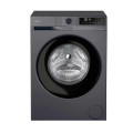 Candy Пральна машина Candy ProWash 300 фронтальна, 8кг, 1400, A, 48см, дисплей, пара, інвертор, люк чорний, cріблястий
