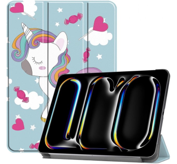 BeCover Чохол до планшета BeCover Smart Case Apple iPad Pro 13" M4 2024 Unicorn (711652)