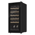 Philco Холодильник Philco для вина,  77x34.5x45, холод.відд.-50л, зон - 1, бут-18, диспл, підсвітка, дерев'яні полиці, чорний