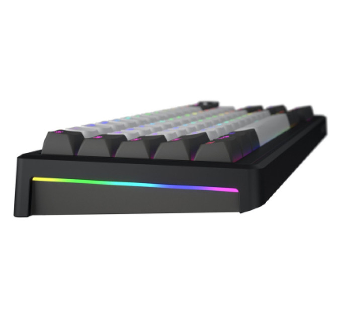 Hator Клавіатура Hator Skyfall 65 Pro Aurum Vanila Silent RGB Wireless/Bluetooth/USB UA Grey/Black (HTK4160UA)