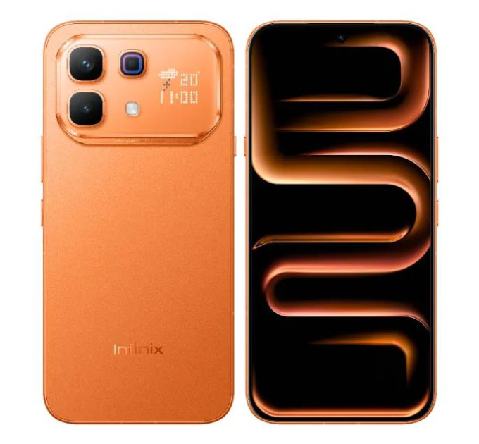 Infinix Мобільний телефон NOTE 60PRO 8/256 X6878 SOLAR ORANGE INFINIX