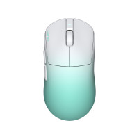 Мишка Hator Quasar 3 Ultima 8K Wireless/Bluetooth/USB White/Mint (HTM761)