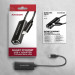 AXAGON Мережевий адаптер AXAGON ADE-ARC USB-C 1 gigabit, чорний