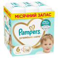 Pampers Підгузки Pampers Premium Care Розмір 6 (13-18 кг) 116 шт (8006530223744)