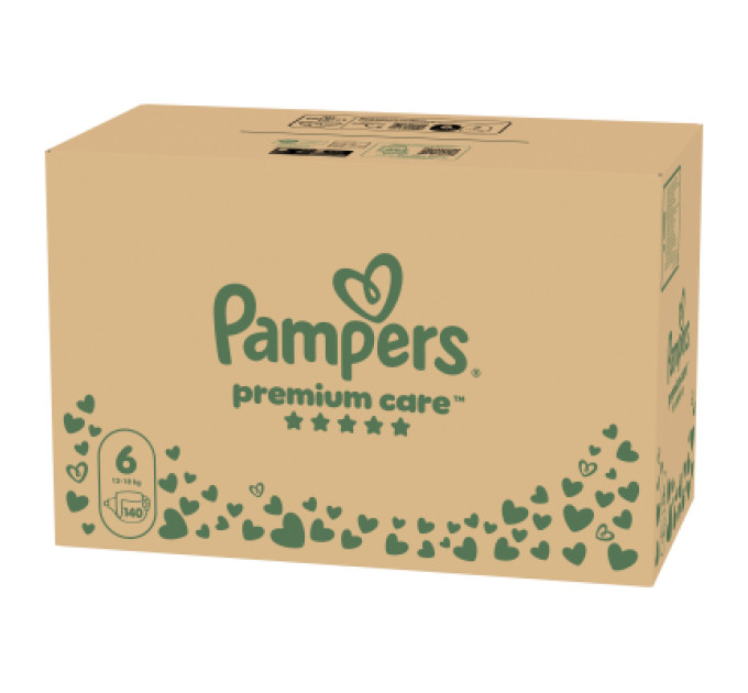 Pampers Підгузки Pampers Premium Care Розмір 6 (13-18 кг) 140 шт (8006530223683)