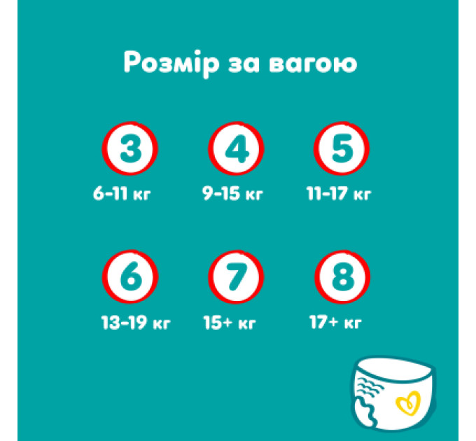 Pampers Підгузки Pampers Active Baby Pants Розмір 4 (9-15 кг) 156 шт (8006530305662)