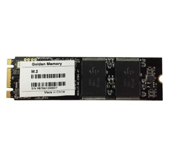 Golden Memory Накопичувач SSD 256GB Golden Memory M.2 2280 SATA III 3D NAND TLC (AM256CGB)