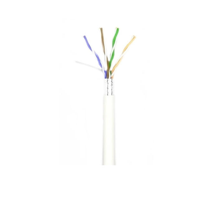 Одескабель Кабель витая пара FTP 5е OK-Net КПВЭ-ВП (100) FTP, CAT5е, 4х2х0.48, бухта 305м (49577)